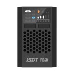 ISDT PD60 60W 6A Schnell-Smart-Ladegerät Lipo LiHV LiFe NIMH/CD-Batterie bilanz Typ C Eingang XT30-Anschluss für RC-Renn drohnen